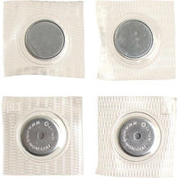 日本紐釦貿易 隠し縫い付けマグネット 30mmx30mm 3組 SM4 1袋3組入/3袋(合計9組入（直送品）