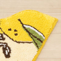 センコー スヌーピー フレッシュフルーツ トイレマット 約58×60cm イエロー SNB240404 1枚（直送品）