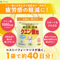 【機能性表示食品】クエン酸粒 280粒 1袋 ファイン