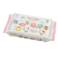 ウェットティッシュ サンリオ 水99.9％ 手口ふき（60枚×3コパック）2パック レック