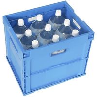 松本産業 オリコン 32L ブルー 32B 1セット(2個) 568-7791（直送品）