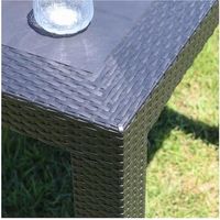 不二貿易 ステラ テーブル 80角 ブラック(11236) 49921 1個 540-6726（直送品）