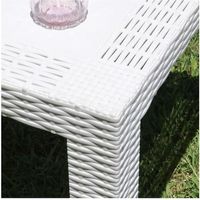 不二貿易 ステラ テーブル 80角 ホワイト(12517) 49923 1個 541-0064（直送品）