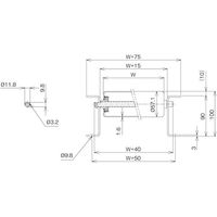 マキテック アルミ製ローラコンベヤRA5716型1000LX300WX100P RA5716X1000L 300W100P 1台（直送品）