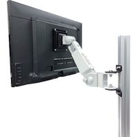 ウィンテクノ モダンソリッド アルミフレーム側面用垂直モニターアーム(縦方向レール用) LA-12AR-V 1台 587-0664（直送品）