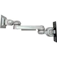 ウィンテクノ モダンソリッド アルミフレーム側面用水平多関節モニターアーム(縦方向レール用) LA-55AR-6V 1台(1個)（直送品）