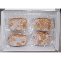 キングマカデミアンJAPAN 静岡発 衝撃のハンバーグ(生)4個 JB91604 1セット（直送品）