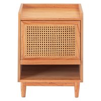 東谷 PM-514NA ナイトテーブル ナチュラル 1台（直送品）