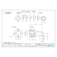福井 OK620 ユニットエルボ内ネジ調整式 1個（直送品）