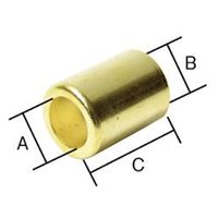 福井 ON302S カシメキャップ(真鍮)φ10 1個（直送品）