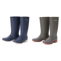 阪神素地 阪神 LB8132 レインロングブーツ L 紺 1足（直送品）