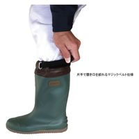 阪神素地 阪神 農林男子長靴 L カーキ FU5010 1足