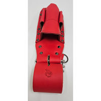 コヅチ work time 3連チェーン ペンドラ差 床皮サック レッド CH-05RD 1個（直送品）