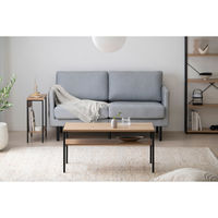 アイリスオーヤマ センターテーブル ナチュラル/ブラック HCT-800 1台（直送品）