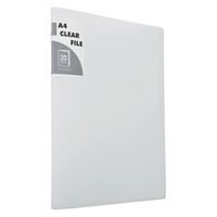 ハピラ クリアーファイル A4 20ポケット クリアーアソート FM311C 1セット(30冊)（直送品）