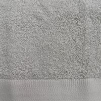 林 やわらかフェイスタオル テックカラー グレー FO438029 1枚