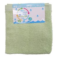 林 ウォッシュタオル テラカラー グリーン 1セット（同色3枚） WN602404 1セット（同色3枚入）