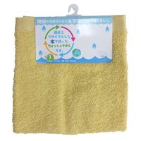 林 ウォッシュタオル テラカラー イエロー 1セット（同色3枚） WN602403 1セット（同色3枚入）