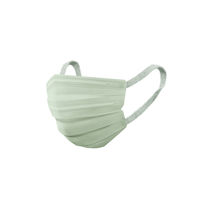 アイリスオーヤマ 美フィットマスク ふつう ピスタチオ　PK-B7MXA　プリーツ カラーマスク　不織布　使い捨て1パック(7枚入)