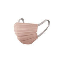 アイリスオーヤマ 美フィットマスク ふつう ピンクベージュ×アッシュピンク　バイカラー　個包装　PK-BFC7MUA　プリーツ 1パック(7枚入)