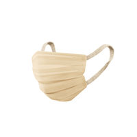 アイリスオーヤマ 美フィットマスク ふつう シルクベージュ　PK-B7MSB プリーツ　1パック(7枚入)