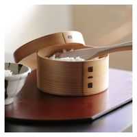 ヤマコー 大館曲げわっぱ おひつ 塗装付 小 4174 1個（直送品）