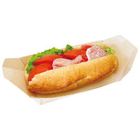 ストリックスデザイン 未晒しペーパー船皿 1箱（1200枚：50枚入×24袋）