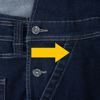 コーコス信岡 ストレッチシルキーデニムオーバーオール ライトインディゴ M D-689 1着（直送品）