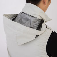 コーコス信岡 ボルトクール ベスト チャコール SS D-819 1着（直送品）