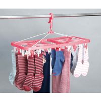 カワタキコーポレーション Bonitaワイヤー角ハンガー 42ピンチ 1個