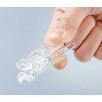 カワタキコーポレーション 丈夫でつまみやすいポリカピンチ フック付き16個組 1個