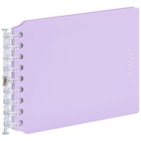 マルマン ミニサイズくるっとリングセット バインダー ライトパープル FMR9SETA-30 1セット（1冊×3）