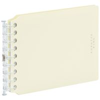 マルマン ミニサイズくるっとリングセット バインダー アイボリー FMR9SETA-14 1セット（1冊×3）