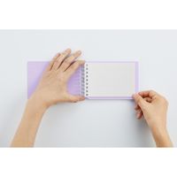 マルマン ミニサイズくるっとリングセット バインダー ライトパープル FMR9SETA-30 1冊