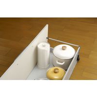 伸晃 キッチンペーパースタンド キッチンペーパーホルダー スタンド カバー付 ホワイト ST-PHW 1個