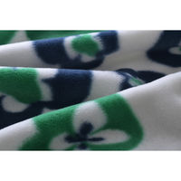 富士ベッド工業 アクリル毛布 ラクフラワー グリーン AHB-1107G 1枚（直送品）