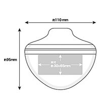 【アウトレット】【Goエシカル】訳あり マーメイド ダイカットジッパーバッグ SSP0701 1セット（1パック（5枚入）×12）ハピラ