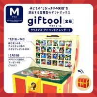 東具 ギフトボックス【宝箱】 クリスマス アドベントカレンダー Mサイズ GT-MR-CH3A-H 1個（直送品）