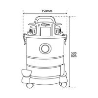 レックス バキュームクリーナー20L RXC25-20L 1台