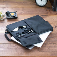 クツワ マルチワークケースA4(ブラック)300DRBK 300DRBK 1個（直送品）