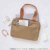 クツワ キャリングPCケース(カフェベージュ)LF001BE LF001BE 1個（直送品）