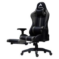 【軒先渡し】関家具  Contieaks(コンティークス） ルセル V3 オットマン付 チェア グレー 426039 1脚（直送品）