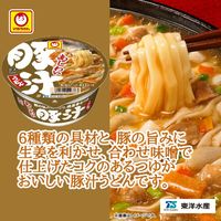 マルちゃん あじわい豚汁うどん 109g/カップめん/赤いきつね緑のたぬき 1セット（1個×6） 東洋水産