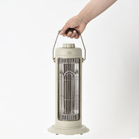 BRUNO カーボンヒーターNOSTAL STOVE S(グレージュ) BOE117-GRG 1個