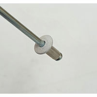 ニッセンリベット 丸頭 ＮＳＡ４-３（１０１）白（ＮＳＡ４３白）ヒノマル　1箱（1000本）（直送品）