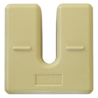 日本ハンガーボード U型ベースウェイト ベージュ BW-BEG 1個（直送品）