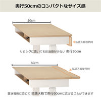 【軒先渡し】コイズミファニテック Fit-in Desk 昇降デスク ナチュラル×ブラック FDD-898MOBK 1台（直送品）