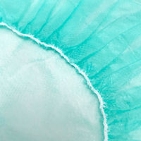 セーフラン安全用品 衛生キャップ(ディスポ) グリーン (720枚入) J2517-GR 1箱(720枚入)（直送品）