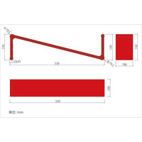 オクジュー 樹脂製りん木 おく蔵 高強度 安全許容耐力8.3t/本 1箱(20本入)（直送品）