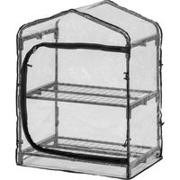 タカショー ダブルジップ温室 2段 GRH-D01 1台（直送品）